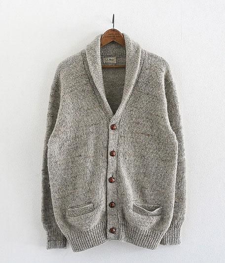 L.L.BEAN ショールカラーニットカーディガン - Fresh Service