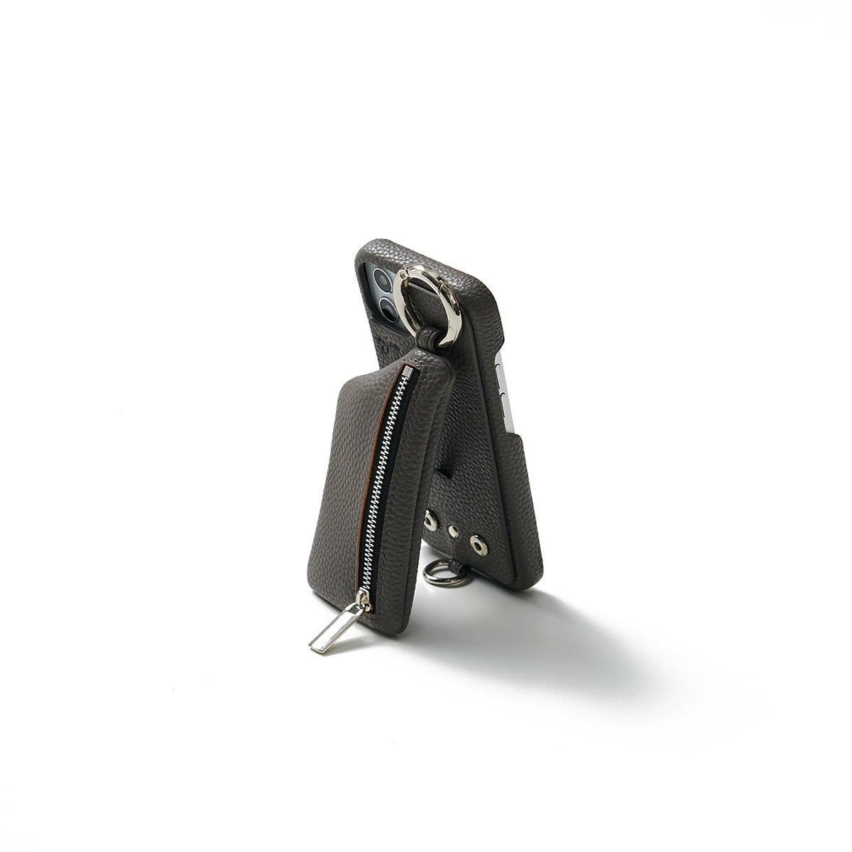 cadenas zipphone case | iPhone16 / gray - ajew