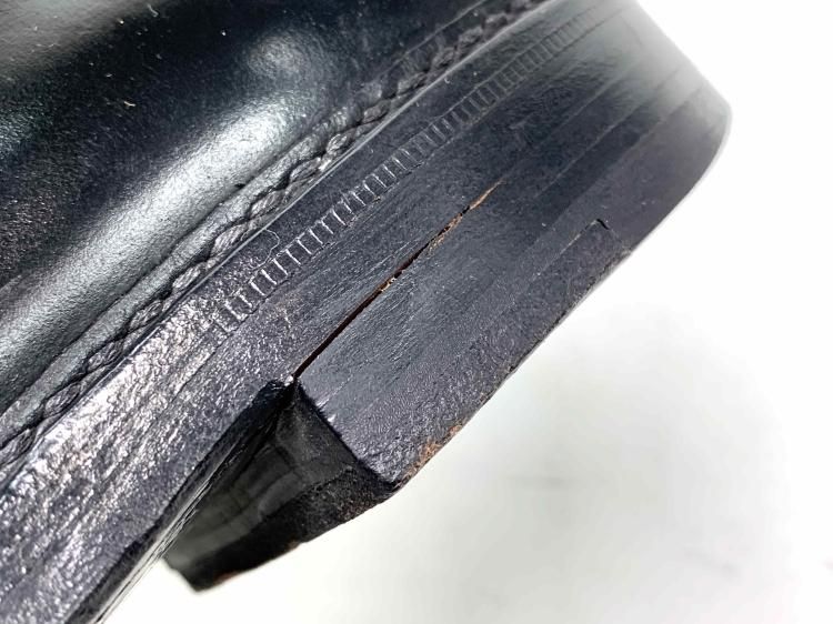 385 / 1124 極上 オールデン チャッカブーツ ブラック コードバン 7D