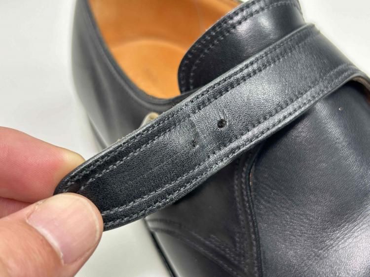 418 / 0728 極上 JMウエストン シングルモンク ブラック カーフ 6D