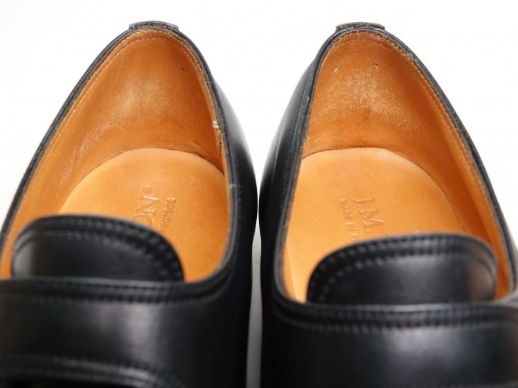 418 / 0728 極上 JMウエストン シングルモンク ブラック カーフ 6D