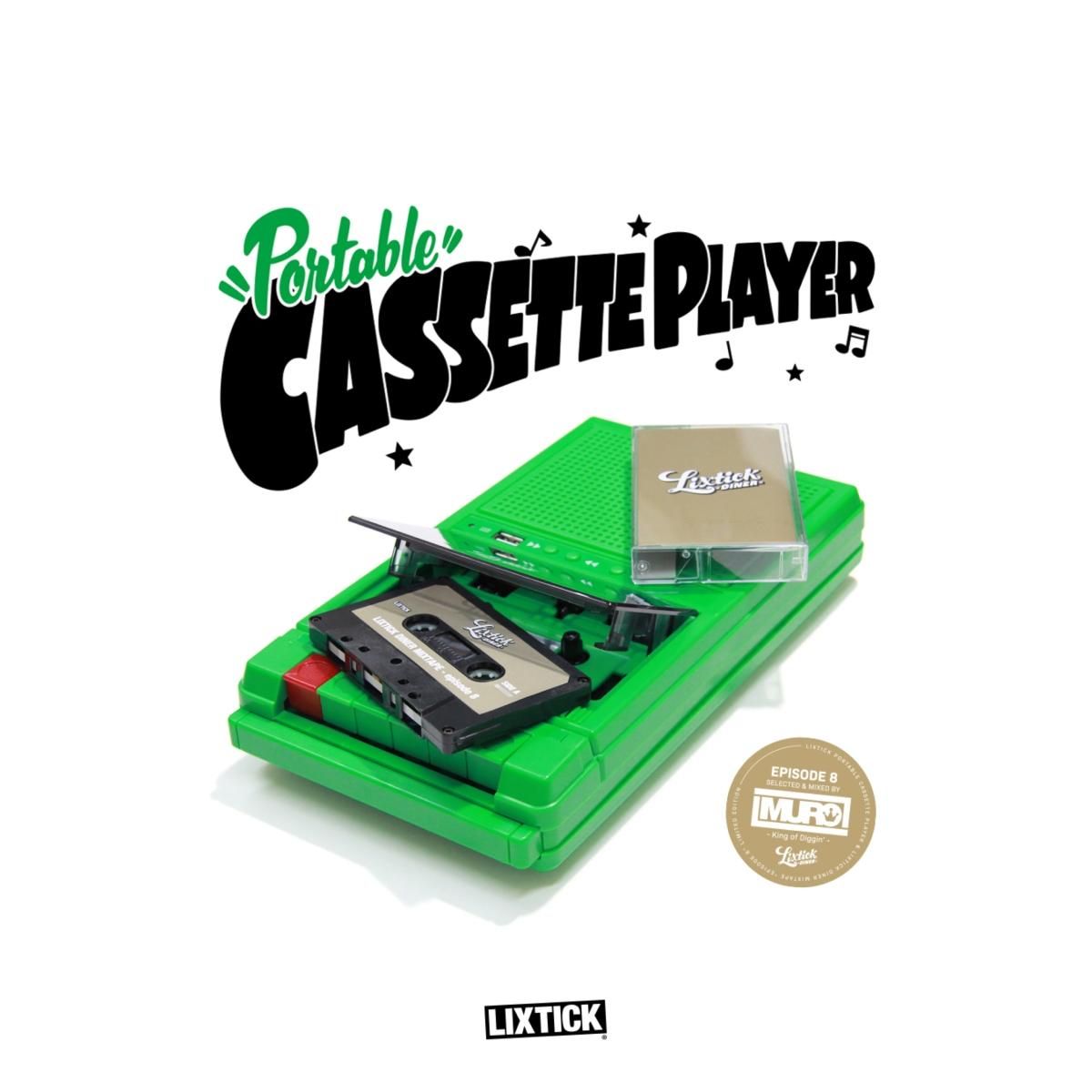 LIXTICK リックスティック PORTABLE CASSETTE PLAYER - afterclap