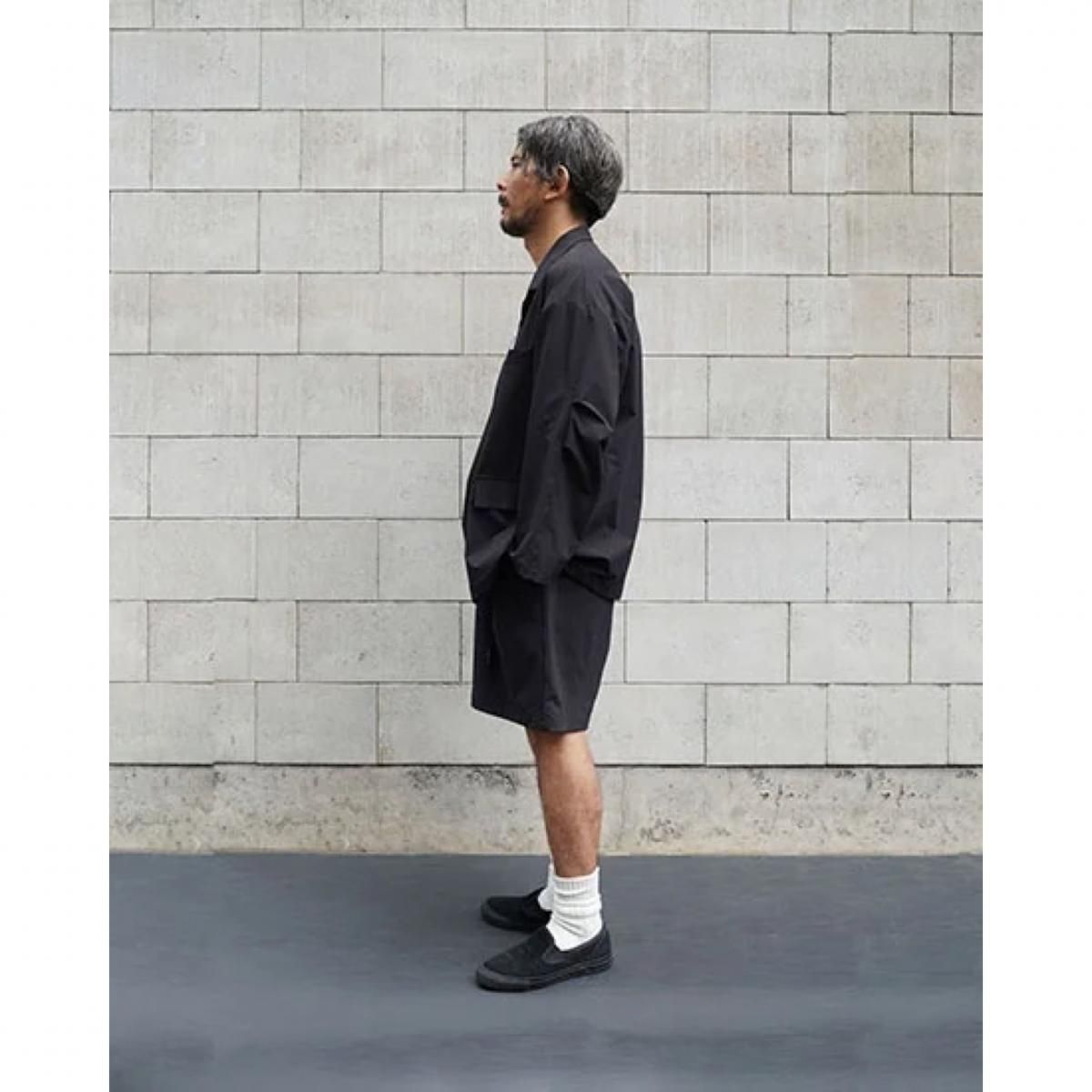 FAKIE STANCE フェイキースタンス Nylon Tailoed Jacket (black