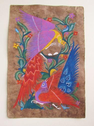 メキシコ,アート,色,伝統紙,アマテ, - メキシコ直輸入 輸入雑貨メキシコ屋,
