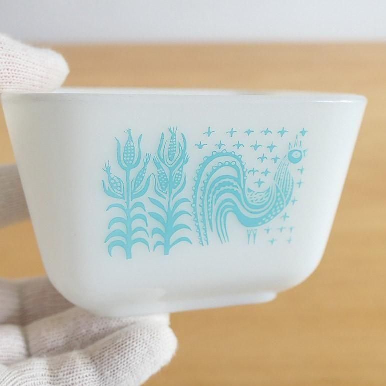 ☆4】オールドパイレックス レフ バタープリント Sサイズ d