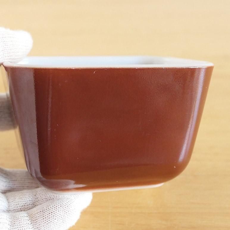 ☆4】オールドパイレックス レフ Sサイズ こげ茶 b - ヴィンテージ輸入