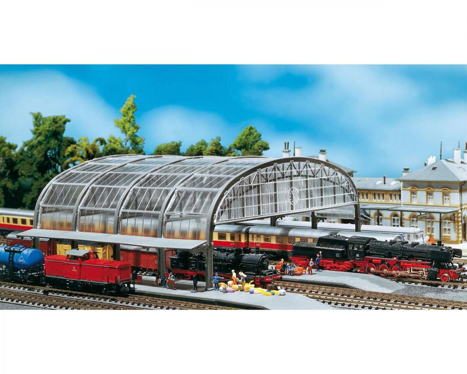 ファーラー(Faller) N 駅舎ホール 222127 | モデル鉄道駅舎 | 365 x