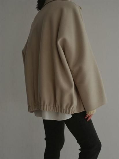 メルトンスタンドネックリバーブルゾン/ETRETOKYO1225602089 - Select