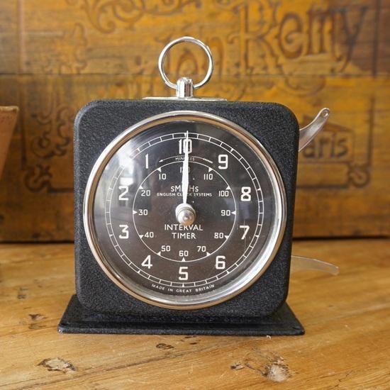 イギリス ヴィンテージ スミス社 機械式タイマー ベル機能有り 動作