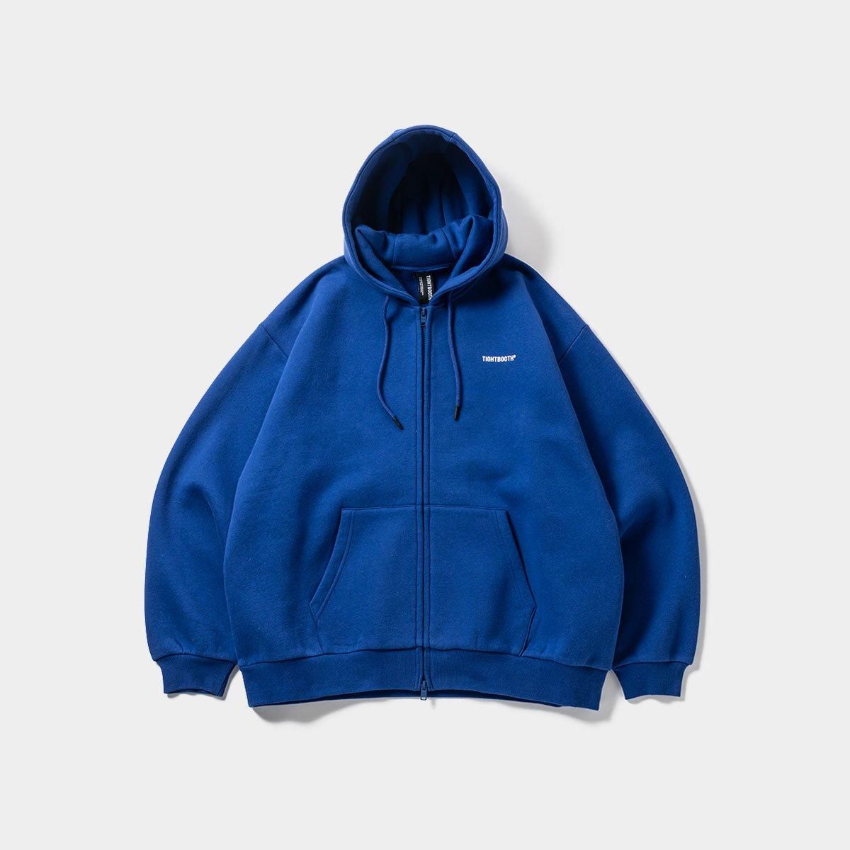 TIGHTBOOTH - LOGO ZIP HOODED SWEAT SHIRT - SHRED