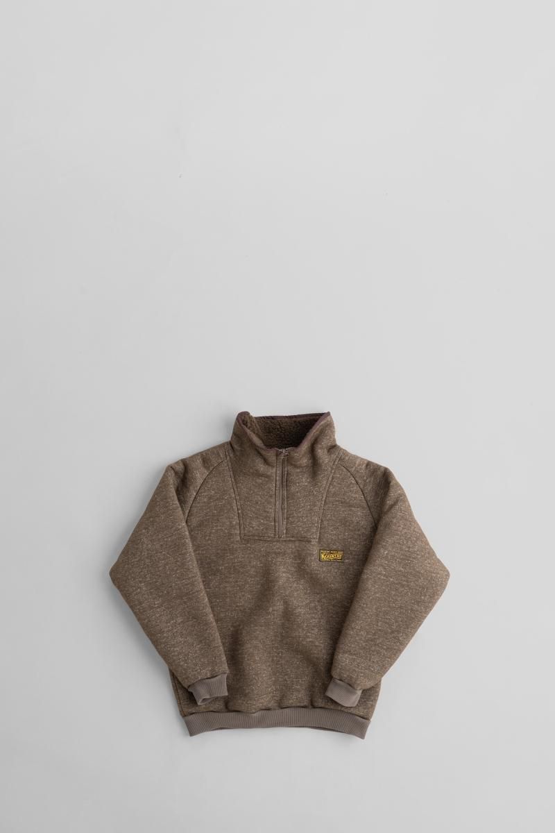 KAPITAL][キャピタル][ボアフリースZIPアルペンプルオーバー