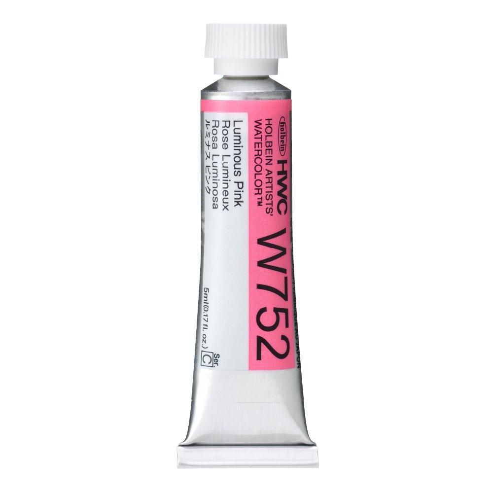 透明水彩絵具 ルミナスカラーズ 5ml W752 ルミナス ピンク