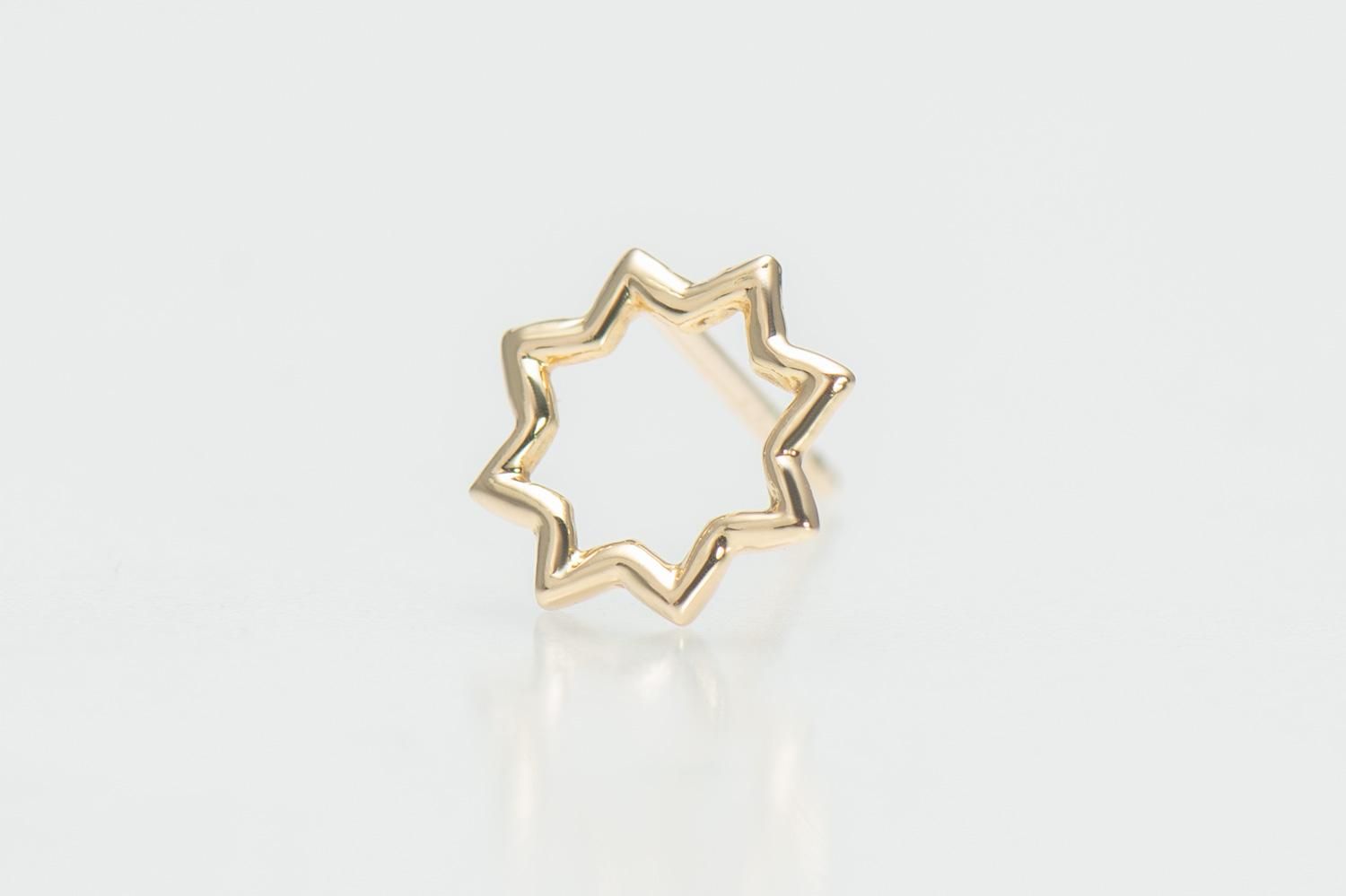 Generalife ヘネラリーフェ2ハマムの星ピアス | AURORA GRAN