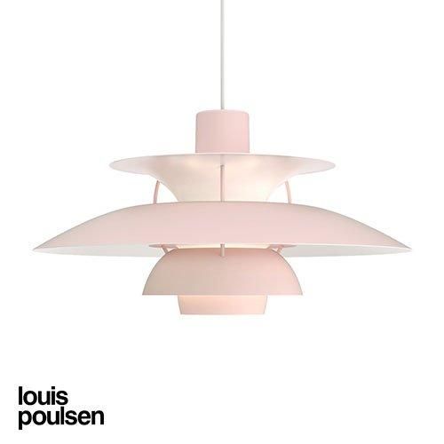 PH 5 （モノクローム・ペールローズ） ペンダント ｜ Louis Poulsen