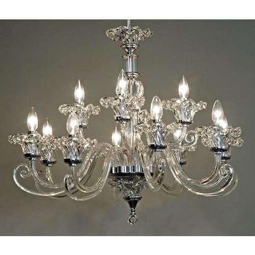 ボヘミアンクリスタル シャンデリア 12灯 | イケダセレクション