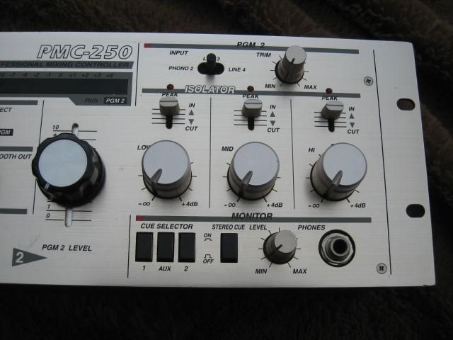 限定1台セール品 VESTAX PMC-250 ロータリー化モデル EQパーツ等交換