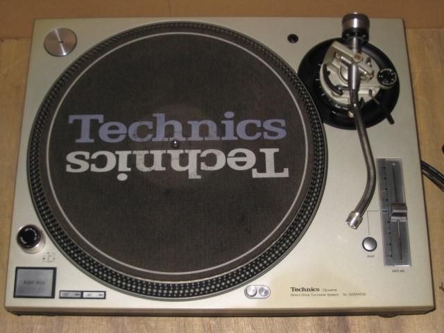 TECHNICS SL-1200 mk3d 全ライト青色LED 交換済みテクニクス ターン
