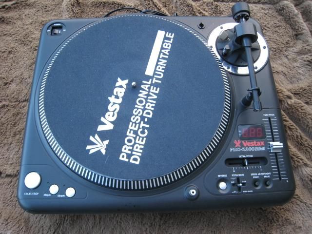 Vestax PDX-3000MKII DJ ターンテーブル レコード 訳あり Vestax PDX