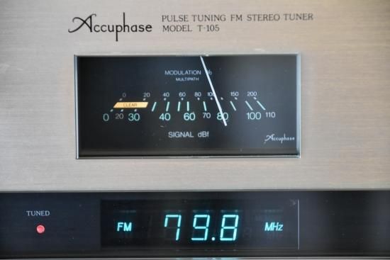 FM専用Accuphase T-105 - 鹿児島オーディオ