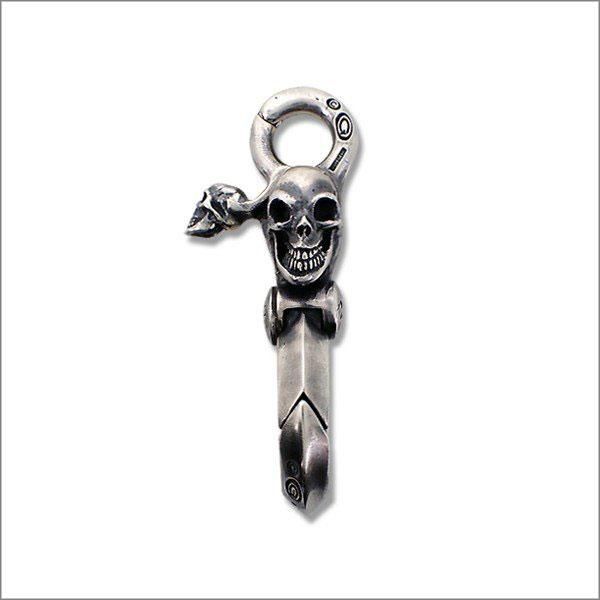 GABORATORY (ガボラトリー/ガボール) スカル オン クリップ w