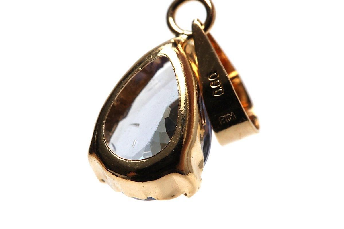 タンザナイトペンダントトップ [K18使用] TNZPT-007｜人生をポジティブ