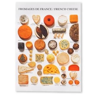 フランス ポストカード フランスチーズコレクション（Fromages de