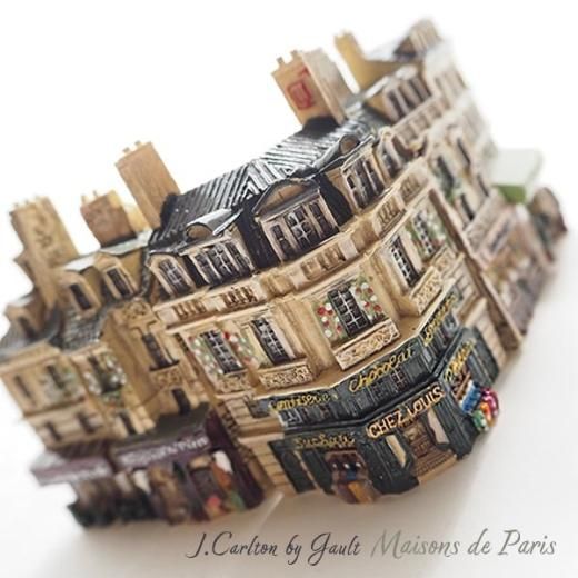フランス直輸入！ 5点セット】ジオラマ ミニチュア パリのミニチュア