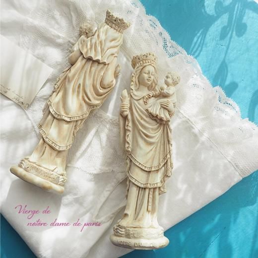 フランス直輸入 聖母子像 【Mサイズ】聖母マリア オブジェ ノート