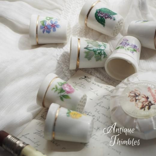 ドイツ アンティーク シンブルラック・シンブル15個セット