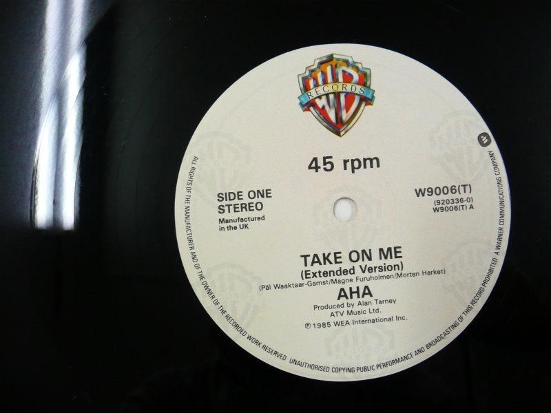 a-ha / TAKE ON ME (12inch single) - キキミミレコード