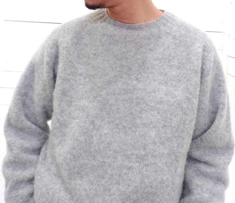 BRIC（ブリック）Shetland wool sweater（シェットランドウール