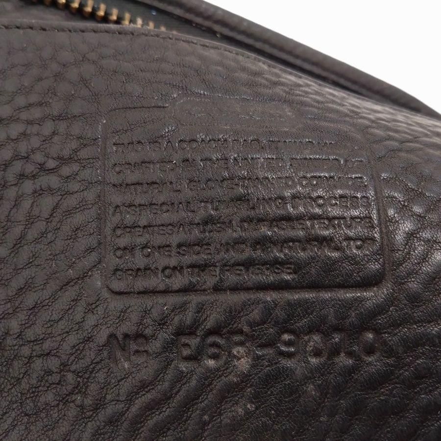 OLD COACH(オールドコーチ）スウェードバケツバッグ ブラック MADE IN