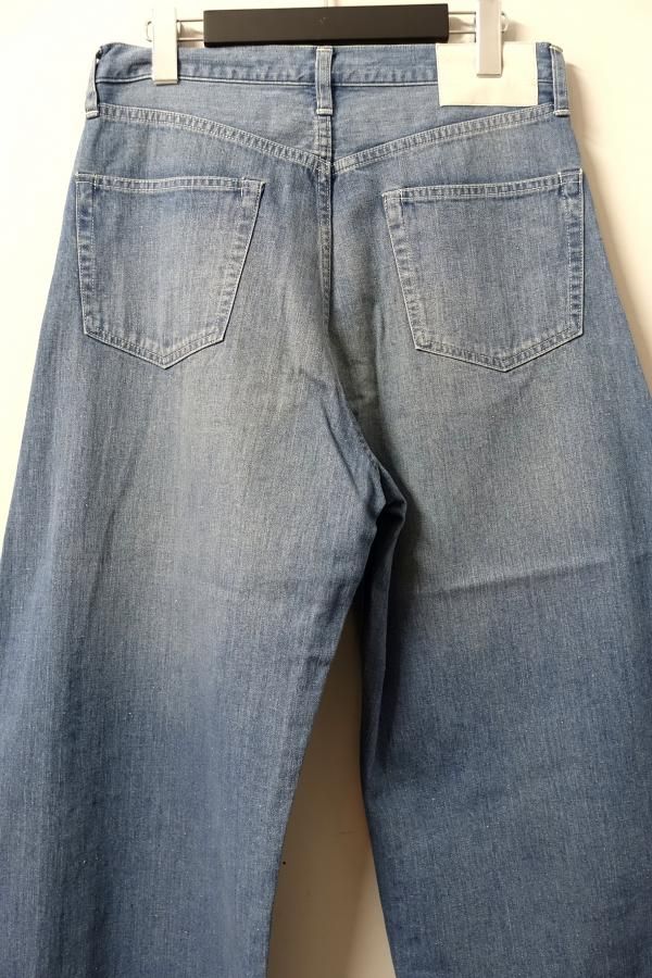 ssstein(シュタイン)/DEFORMATION WIDE DENIM JEANS/INDIGO 通販