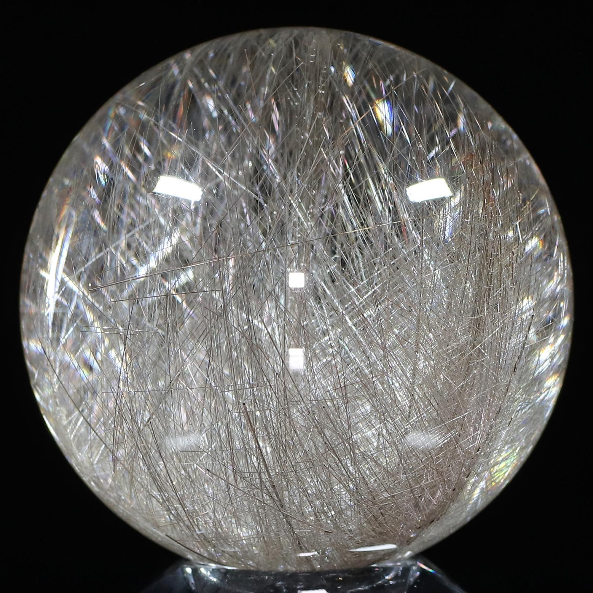 超入手困難/理想的な色味のシルバールチル且つ希少サイズ/美しい水晶の