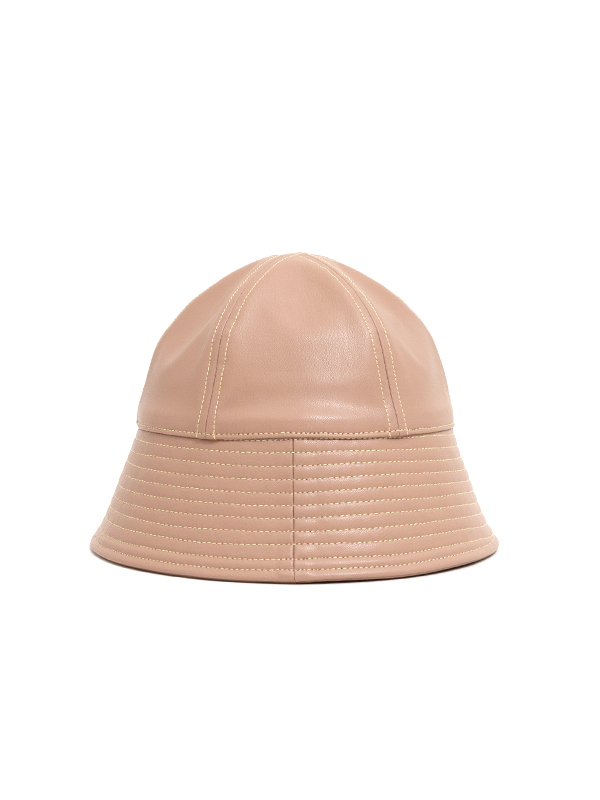 Apple leather sailor hat-アップルレザーセイラーハット-KIJIMA