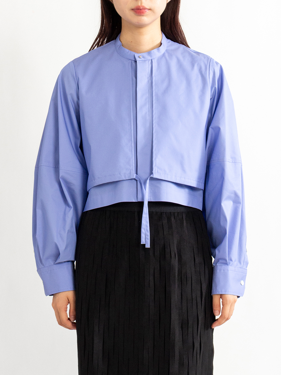 T/C BALLOON SLEEVE BLOUSE バルーンスリーブブラウス HYKE（ハイク