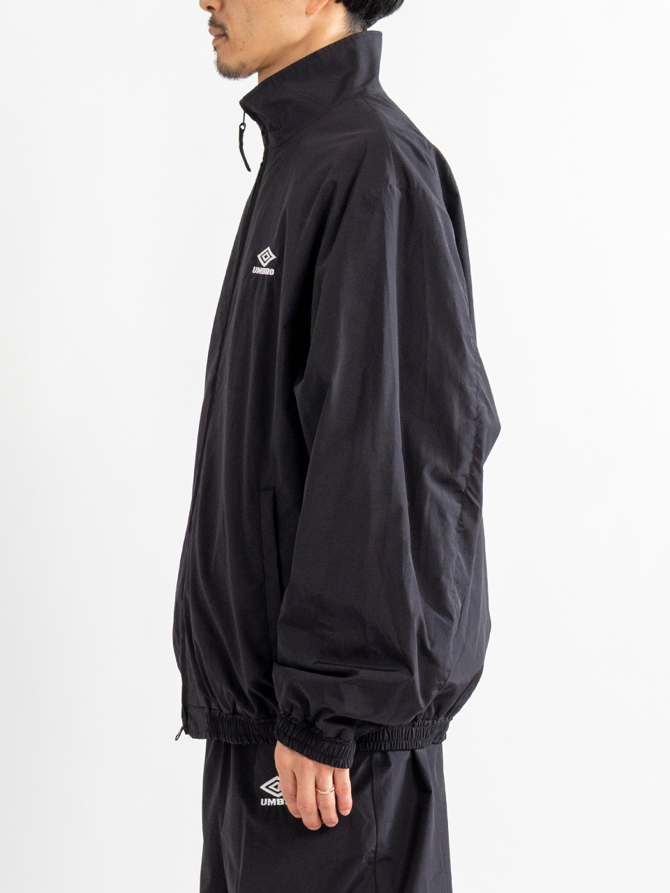 CO/NY POPLIN TRACK JACKET コットンナイロントラックジャケット