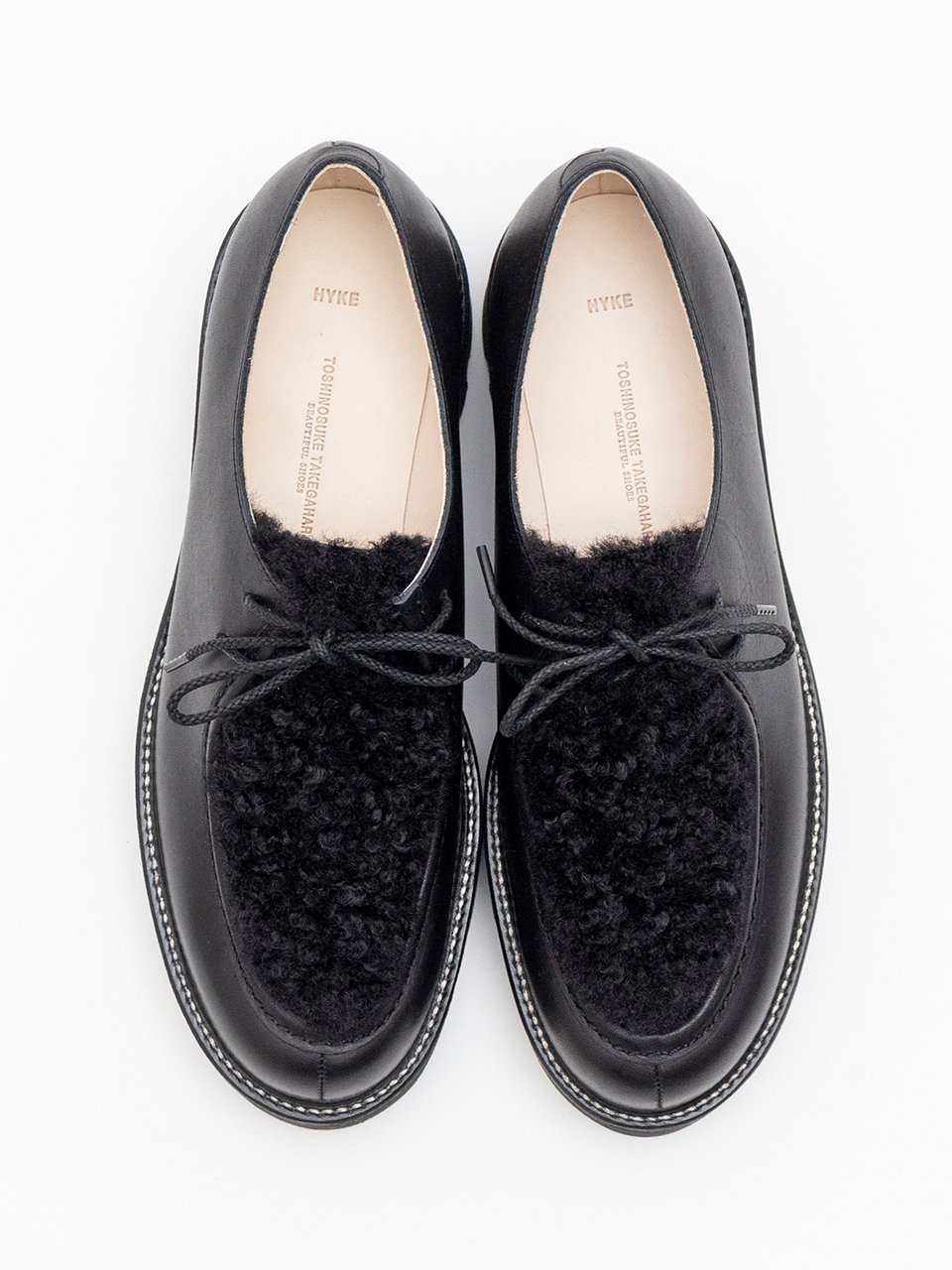 TIROLEAN SHOES FAUX SHEARLING-チロリアンシューズファーシャーリング