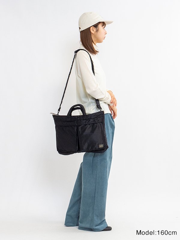 TANKER SHORT HELMET BAG-タンカーショートヘルメットバッグ-PORTER