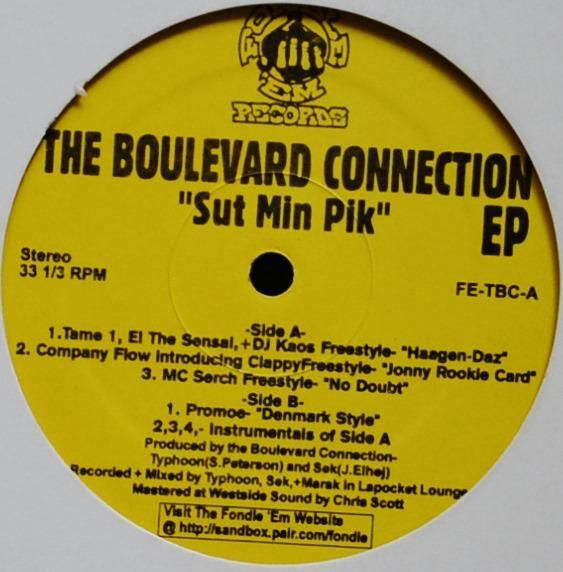 THE BOULEVARD CONNECTION / SUT MIN PIK EP (12