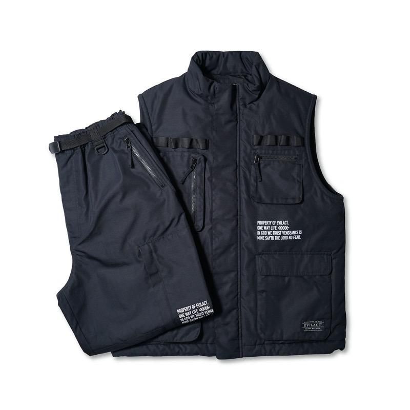 EVILACT / TACTICAL VEST (Black) - CANVAS CLOTHING ONLINE STORE