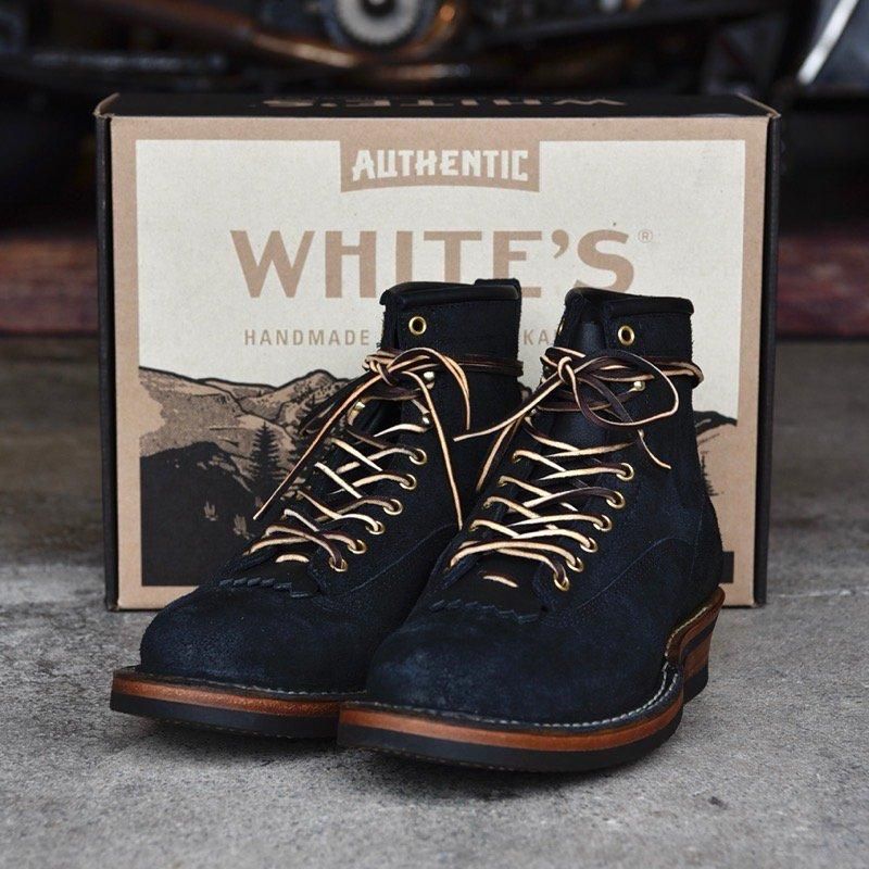 WHITE'S BOOTS - 6'' SMOKE JUMPER LTT (Black RO) - CANVAS CLOTHING