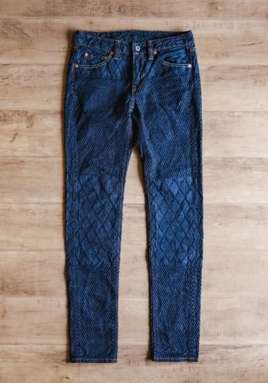 GZ-KNSL-0312 剣道デニム スリム BL - 倉敷美観地区デニムショップ