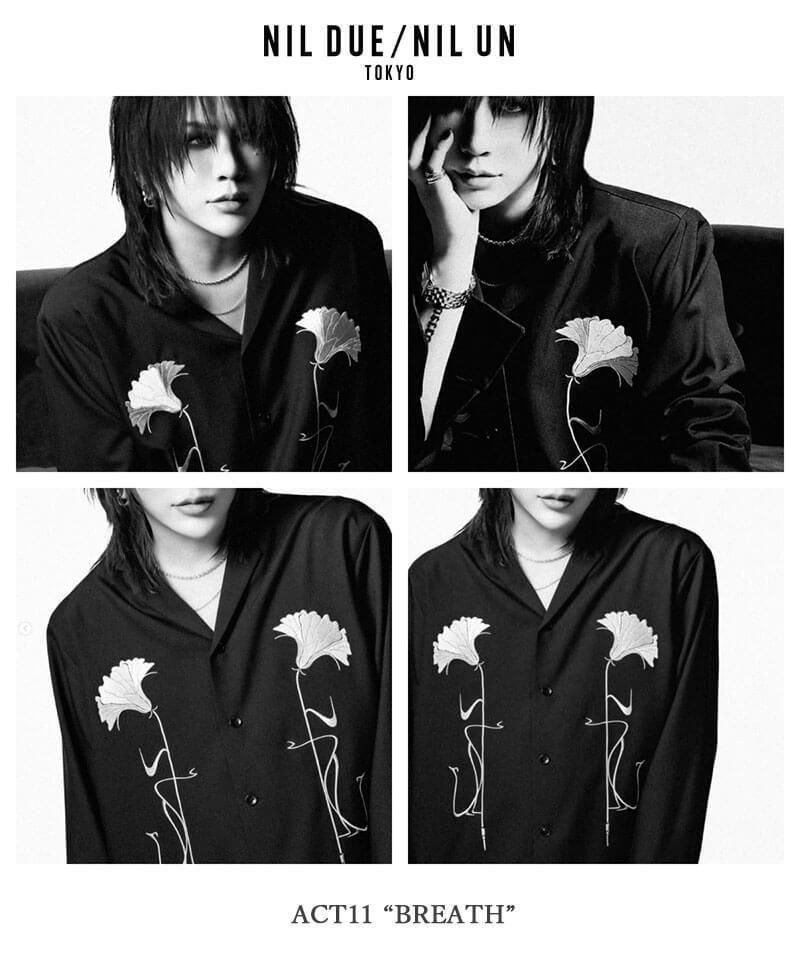 NIL DUE / NIL UN TOKYO / EMBROIDERY OC SHIRT (BLACK) - セレクト