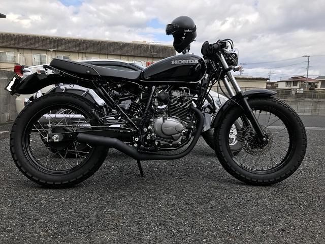 FTR223 カスタム レトロステージ手曲げマフラー - nakazawa revolution