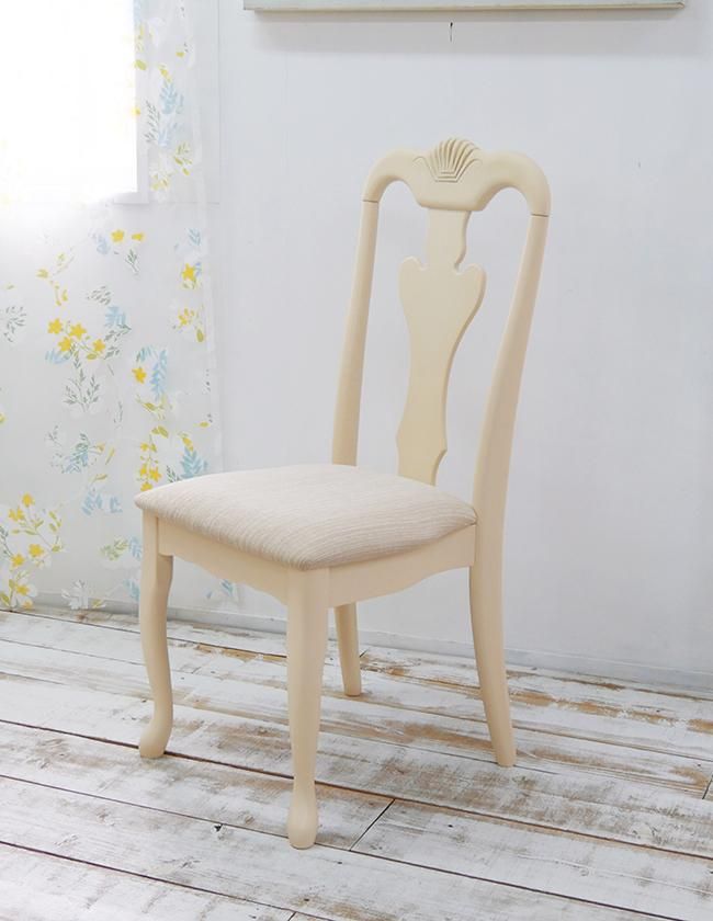 クラシック猫脚ダイニングテーブル7点セット 6人用,幅180cmクイーン