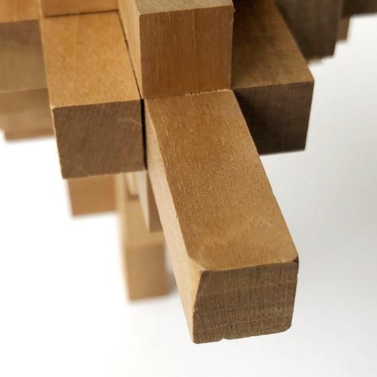 山中組木工房 : 51本組木(M) / 山中成夫