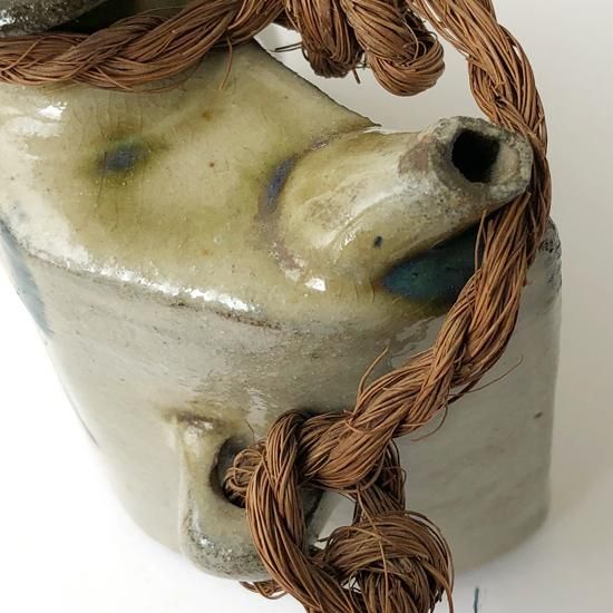 Vintage Japanese Folk Art: 抱瓶／壺屋焼