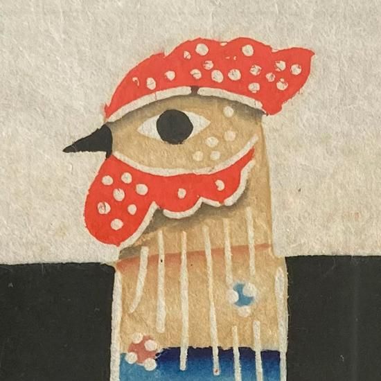 Vintage Japanese Folk Art: 型染絵「春」 / 岡村吉右衛門 - Swimsuit