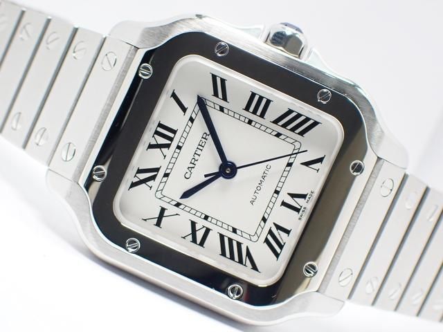 カルティエ サントス ドゥ カルティエ MMサイズ - 腕時計専門店THE